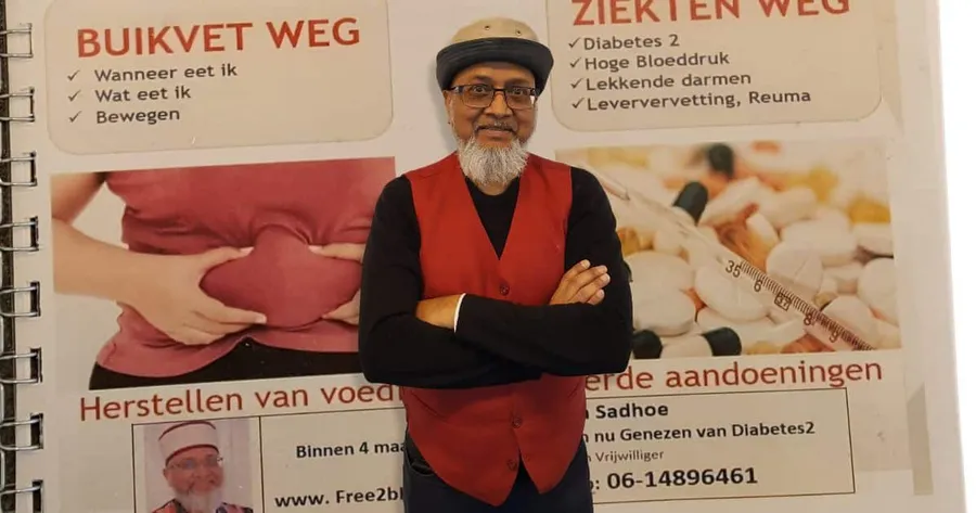 Hoe Achiekoela zijn omgeving inspireert bij het omkeren van diabetes