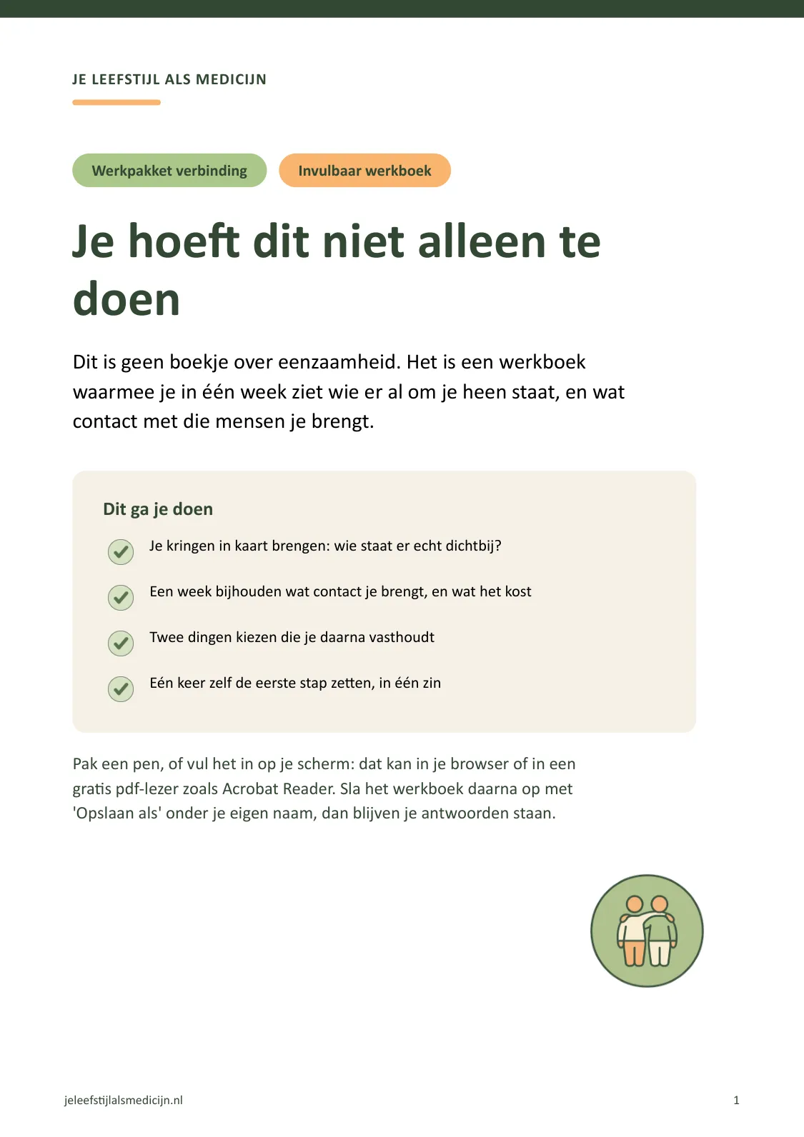 Voorpagina van Werkboek verbinding